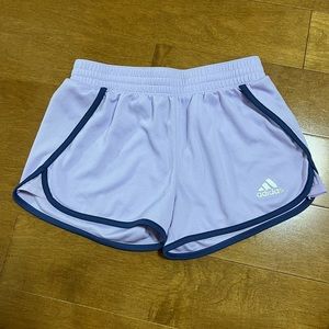 Purple Adidas Shorts